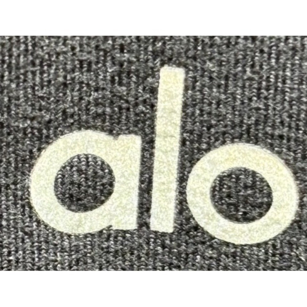 Alo Yoga Airbrush High Waist HW HR Flutter Legging Flared Split Black Size Small - Picture 3 of 3